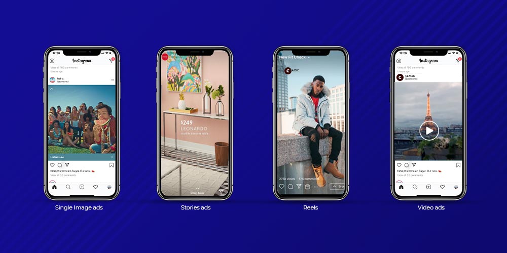 instagram reklam türleri