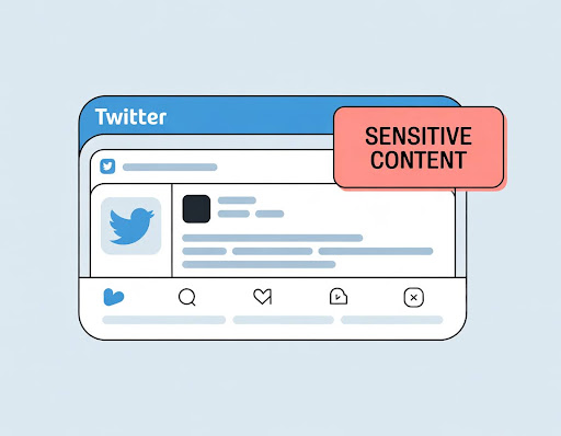 twitter hassas içerik